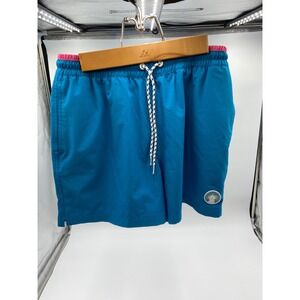 Chubbies Swim Trunks Blue Pink 5.5 Inch Inseam Pineapple Patch Mens Medium